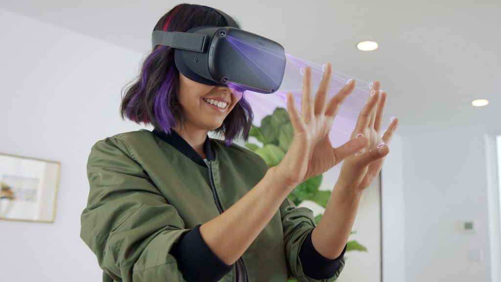 Oculus Quest hand-tracking